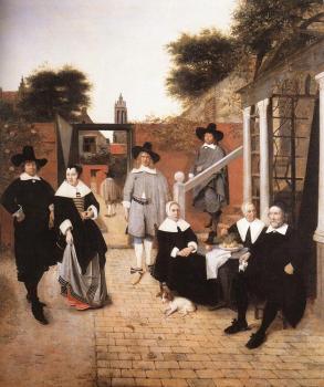 Pieter De Hooch : Dutch Family